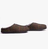Dr Keller BARNEY Mens Mule Slippers Brown