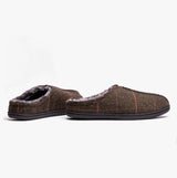 Dr Keller BARNEY Mens Mule Slippers Brown