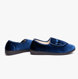 Dr Keller VIOLA Womens Full Slippers Navy