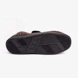 Dr Keller DAVID Mens Full Slippers Brown