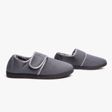 Dr Keller TOM Mens Full Slippers Grey