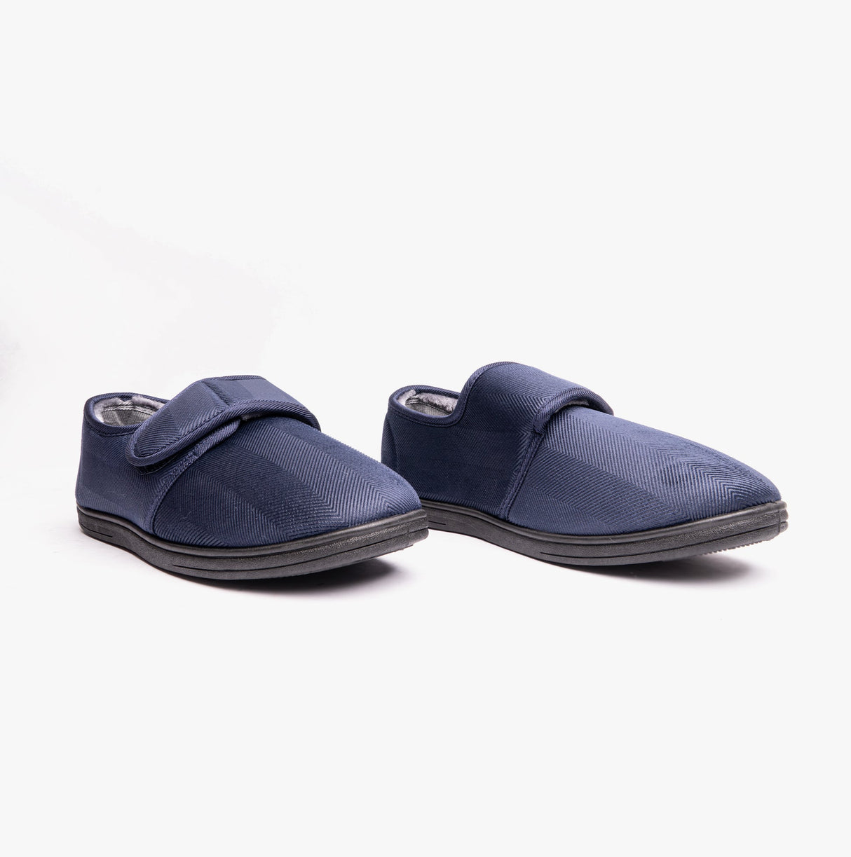 Dr Keller TOM Mens Full Slippers Navy