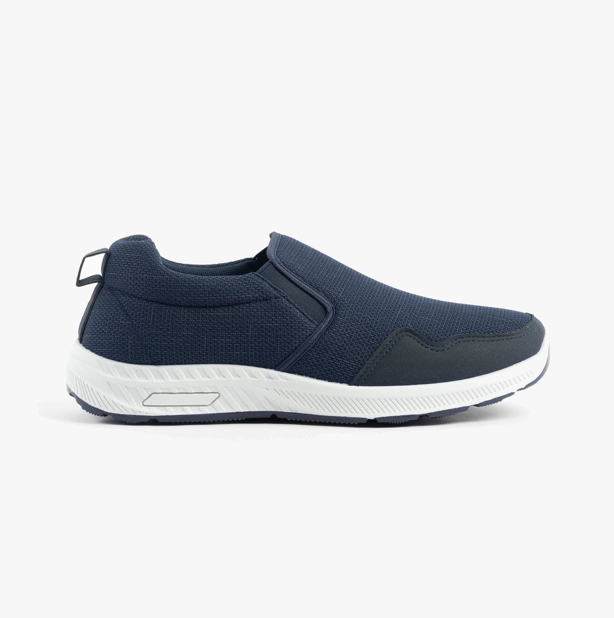 Dr Keller CRAIG Mens Wide-Fit Trainers Navy