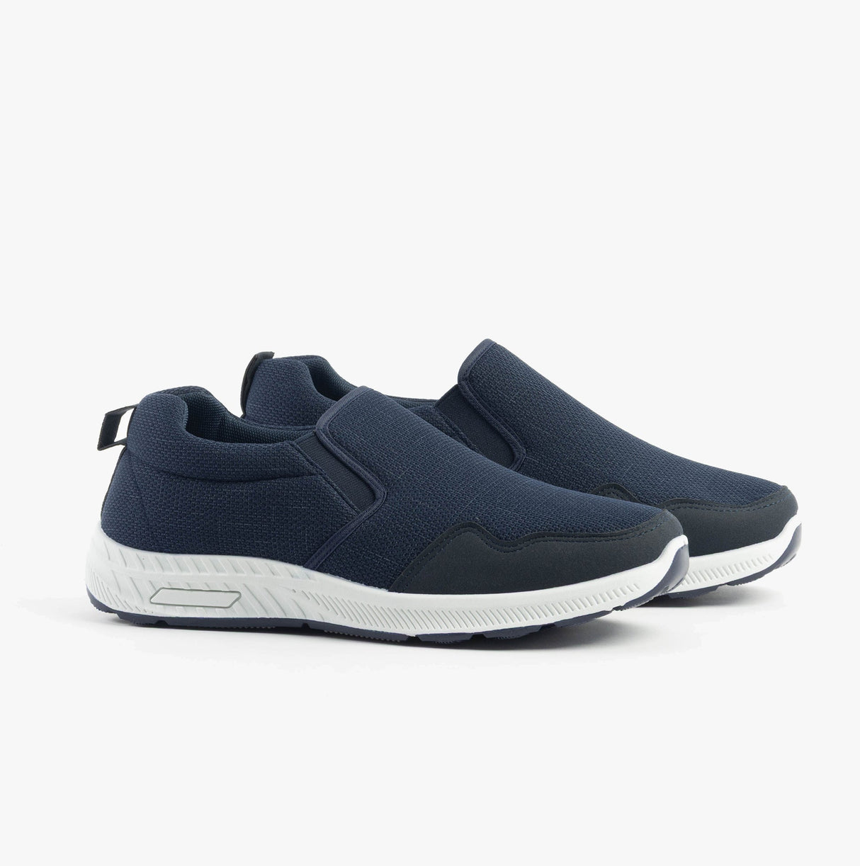Dr Keller CRAIG Mens Wide-Fit Trainers Navy