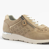 Dr Keller BARBARA Womens Trainers Beige