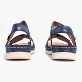 Dr Keller MARIE Womens Sandals Blue Metalic