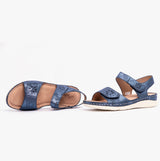 Dr Keller MARIE Womens Sandals Blue Metalic