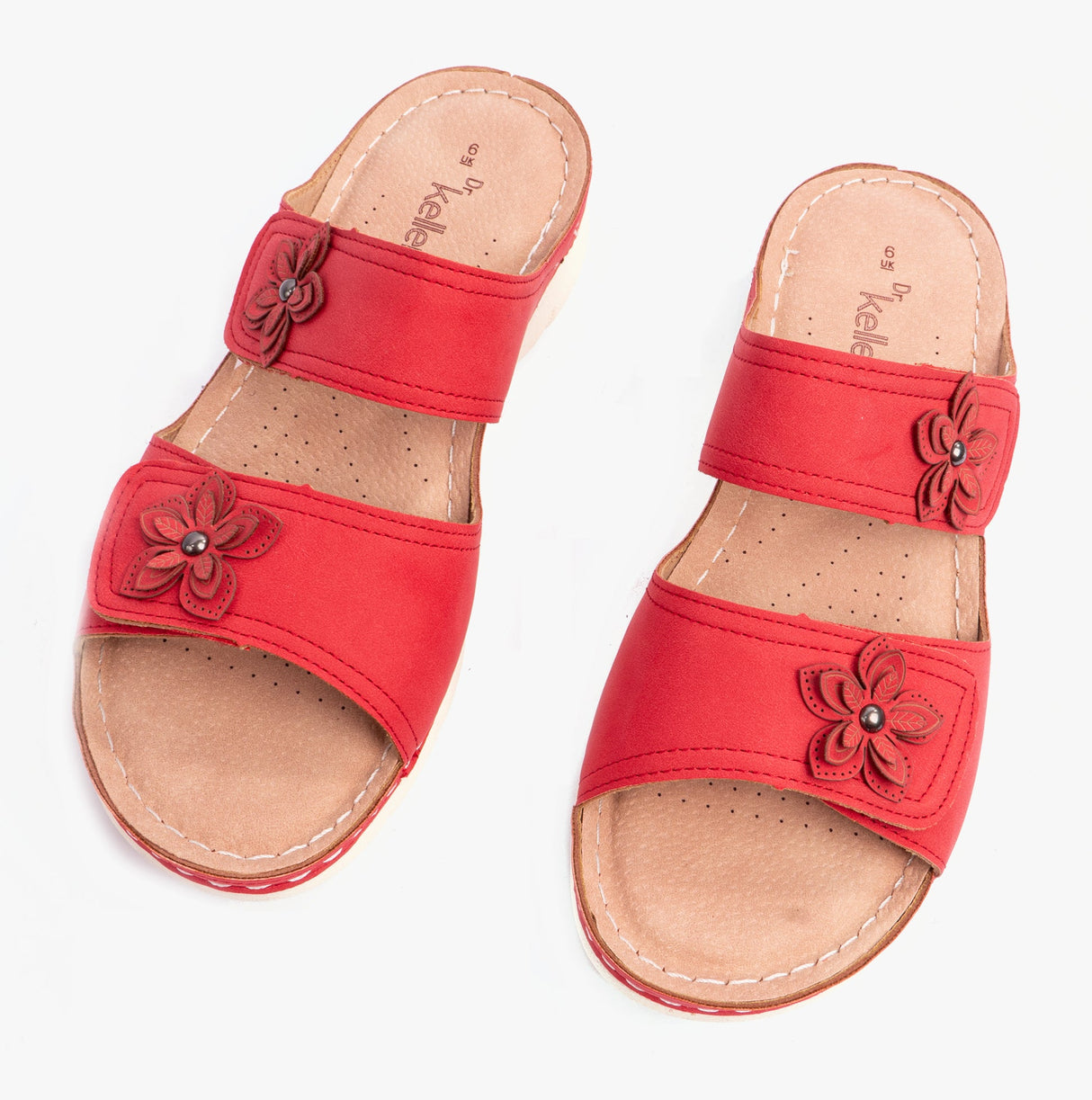 Dr Keller MOLLY Womens Sandals Red