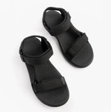 Dr Keller TREK Mens Sandals Black