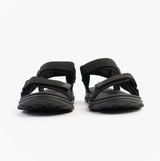 Dr Keller TREK Mens Sandals Black