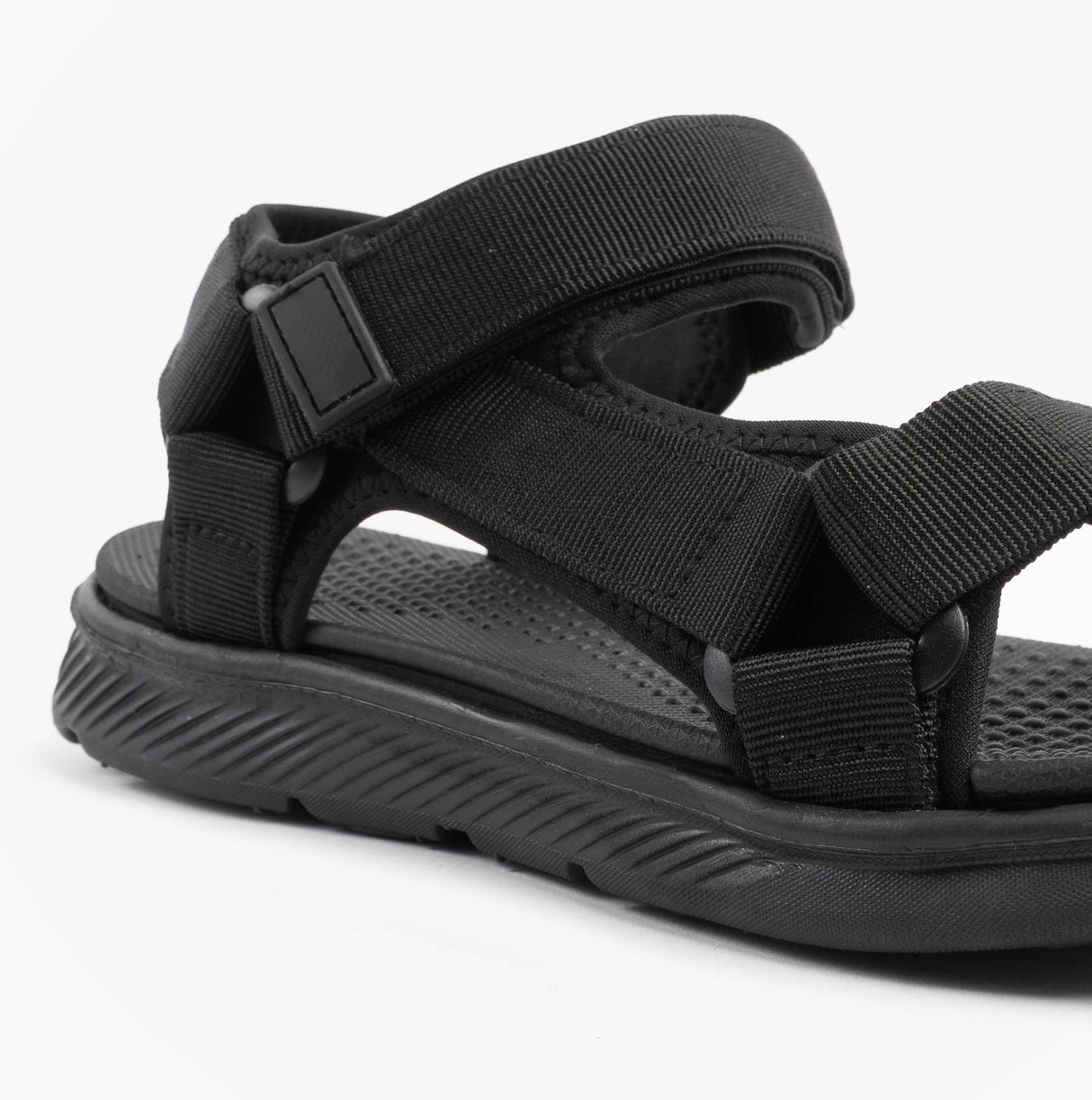 Dr Keller TREK Mens Sandals Black