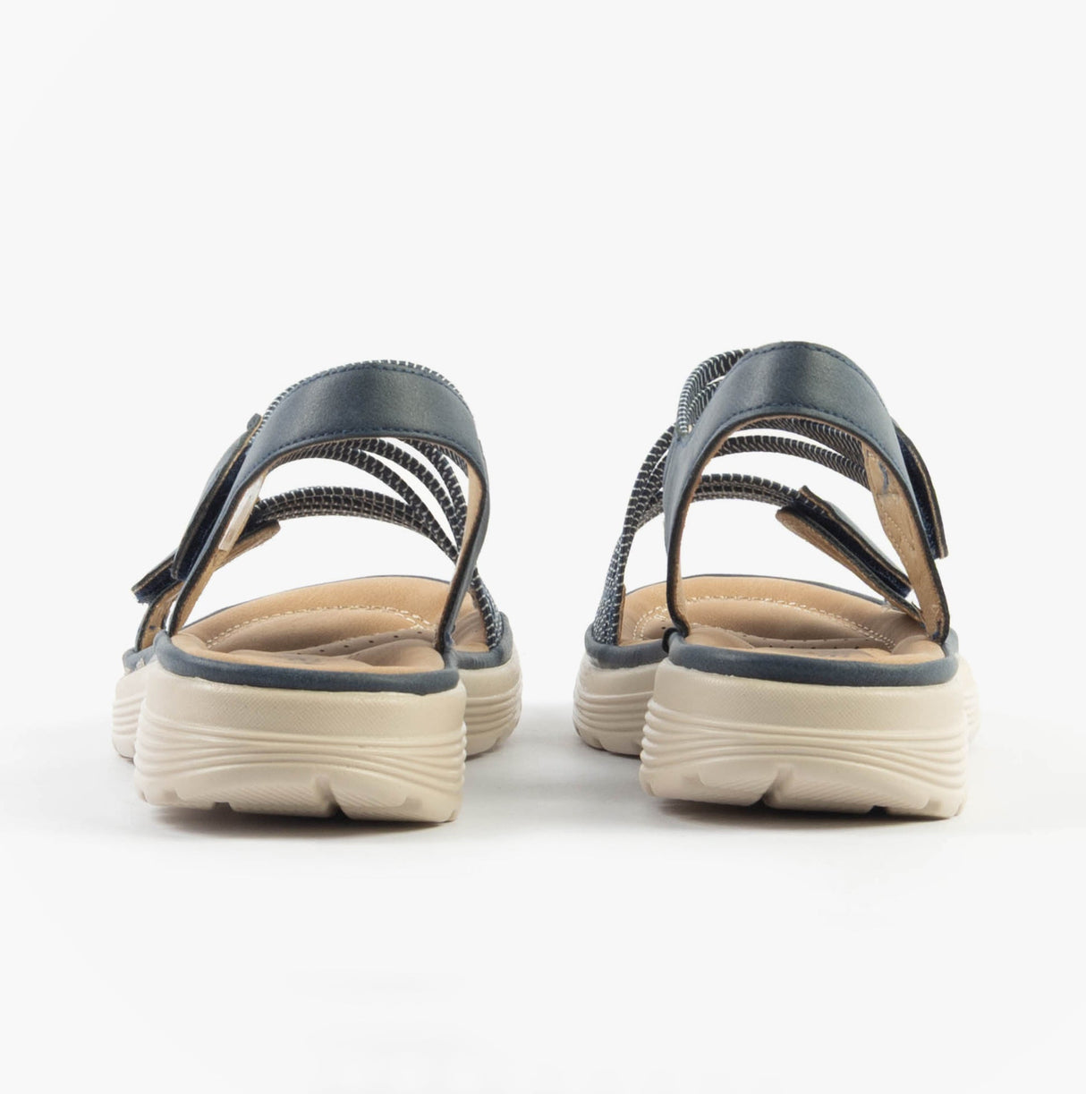 Dr Keller GINA Womens Sandals Navy