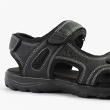 Dr Keller GAVIN Mens Sandals Black