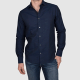 Dunderdon by Snickers SH6 Slim Fit Cotton-Linen Blend Shirt Various Colours