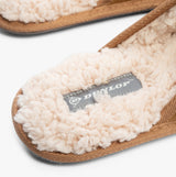 Dunlop TAYLOR Mens Suede Mule Slippers Cognac