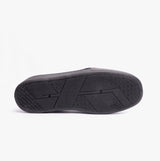 Dunlop WINSTON Mens Full Slippers Black/Grey