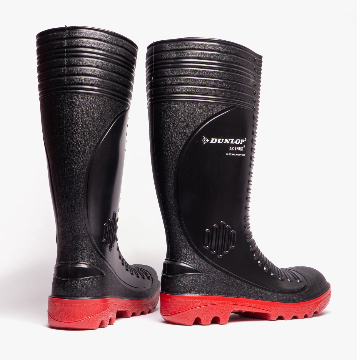 Dunlop ACIFORT Mens Safety Wellington Boots Black