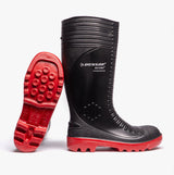 Dunlop ACIFORT Mens Safety Wellington Boots Black