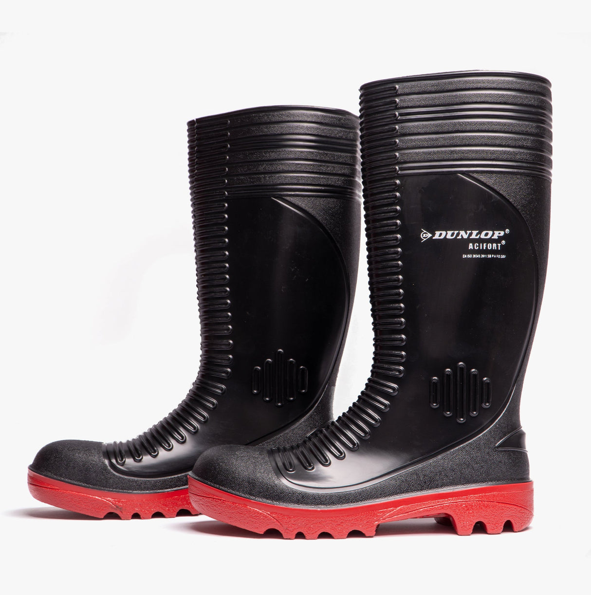 Dunlop ACIFORT Mens Safety Wellington Boots Black