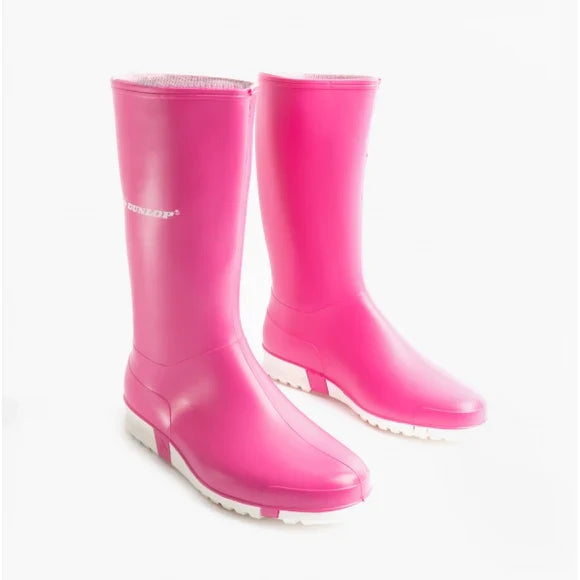 Dunlop SPORT Womens Wellies Pink