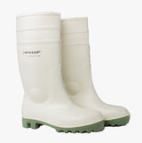 Dunlop PROTOMASTOR FULL SAFETY Mens Wellington Boots White