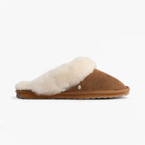 EMU Australia JOLIE Womens Mule Sheepskin Slippers Chestnut