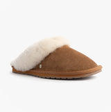 EMU Australia JOLIE Womens Mule Sheepskin Slippers Chestnut