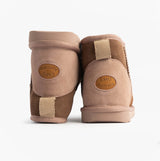 EMU Australia STINGER MICRO PATCHWORK Womens Sheepskin Boot Chestnut