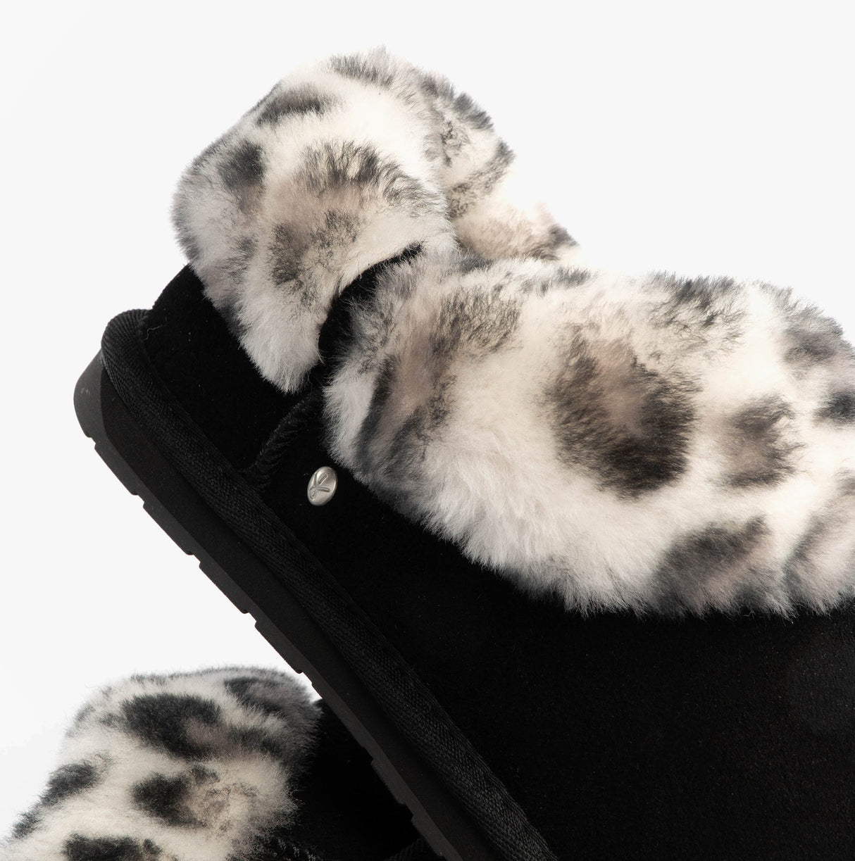 EMU Australia BAIA BOW Womens Sheepskin Slipper Boots Black