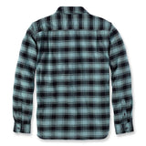 Carhartt 105945 Rugged Flex Relaxed Fit Midweight Flannel Long-Sleeve Plaid Shirt