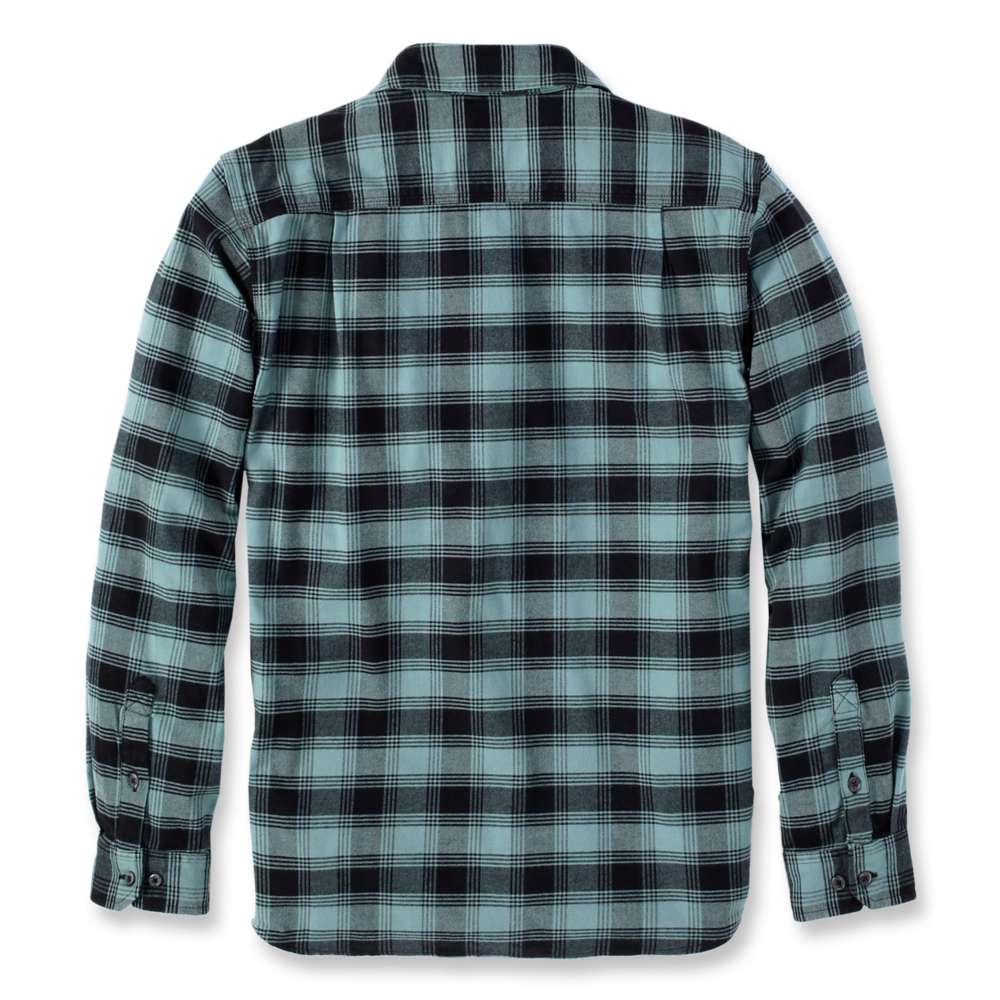 Carhartt 105945 Rugged Flex Relaxed Fit Midweight Flannel Long-Sleeve Plaid Shirt