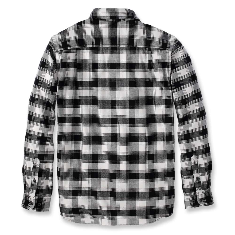 Carhartt 105945 Rugged Flex Relaxed Fit Midweight Flannel Long-Sleeve Plaid Shirt