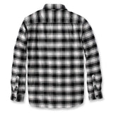 Carhartt 105945 Rugged Flex Relaxed Fit Midweight Flannel Long-Sleeve Plaid Shirt