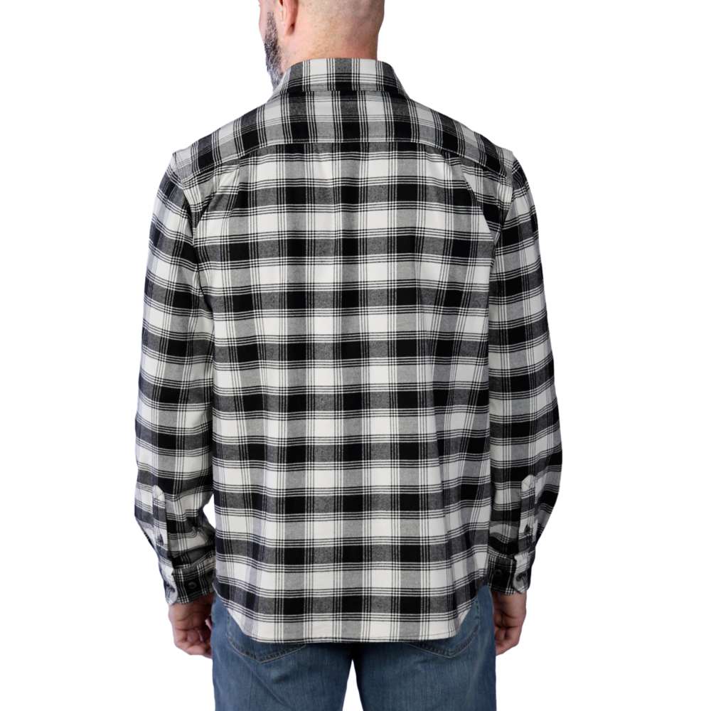 Carhartt 105945 Rugged Flex Relaxed Fit Midweight Flannel Long-Sleeve Plaid Shirt