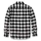Carhartt 105945 Rugged Flex Relaxed Fit Midweight Flannel Long-Sleeve Plaid Shirt