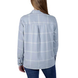Carhartt 105989 Women's Rugged Flex Loose Fit Midweight Flannel Long-Sleeve Plaid Shirt