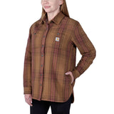 Carhartt 105991 Women's Loose Fit Heavyweight Twill Shirt Jac