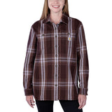 Carhartt 105991 Women's Loose Fit Heavyweight Twill Shirt Jac