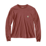 Carhartt 106121 Women's Relaxed Fit Lightweight Long-Sleeve Pocket T-Shirt