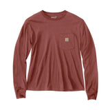 Carhartt 106121 Women's Relaxed Fit Lightweight Long-Sleeve Pocket T-Shirt