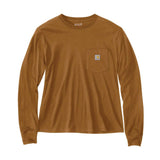 Carhartt 106121 Women's Relaxed Fit Lightweight Long-Sleeve Pocket T-Shirt