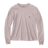 Carhartt 106121 Women's Relaxed Fit Lightweight Long-Sleeve Pocket T-Shirt