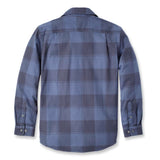 Carhartt 106356 Loose Fit Heavyweight Flannel Long-Sleeve Plaid Shirt