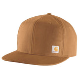 Carhartt 106665 Firm Duck Flat Brim Cap