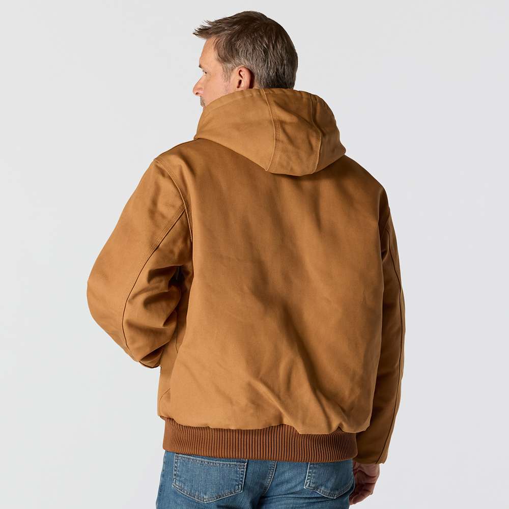 Carhartt 106673 J140 Loose Fit Firm Duck Insulated Flannel-Lined Active Jac