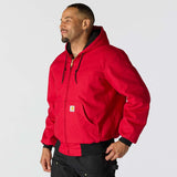 Carhartt 106673 J140 Loose Fit Firm Duck Insulated Flannel-Lined Active Jac