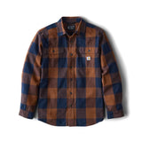 Carhartt 107013 Loose Fit Heavyweight Flannel Long-Sleeve Plaid Shirt