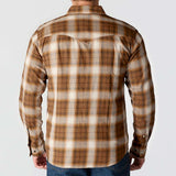Carhartt 107016  Montana Rugged Flex Long Sleeve  Snap Front Plaid Shrt