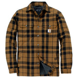 Carhartt 107017 Relaxed Fit Flannel Sherpa-Lined Shirt Jac