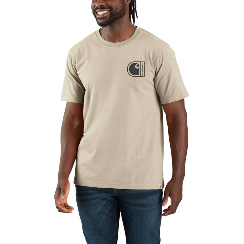 Carhartt 107048 Relaxed Fit Lightweight Short-Sleeve C Graphic T-Shirt